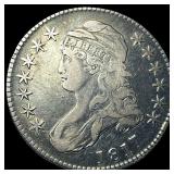 1817 Capped Bust Half Dollar NEARLY  UNCIRCULATED
