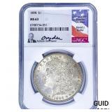 1898 Morgan Silver Dollar NGC MS63