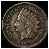 1861 Indian Head Cent LIGHTLY CIRCULATED
