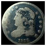 1836 Capped Bust Half Dime NICELY CIRCULATED