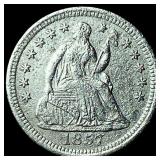 1857-O Silver Half Dime CLOSELY UNCIRCULATED