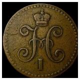 1840 Russia Copper 3 Kopeks