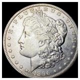1896-O Silver Morgan Dollar CLOSELY  UNCIRCULATED