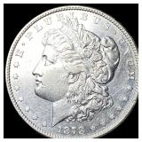 1878 Silver Morgan Dollar CHOICE AU