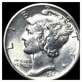 1944 Mercury Dime CHOICE BU
