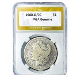 1900-O/CC Morgan Silver Dollar PGA G