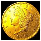 1899 Gold Liberty Head $20 Double Eagle  UNCIRCUL