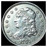 1835 Capped Bust Half Dime CLOSELY UNCIRCULATED