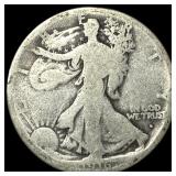 1916-D Silver Walking Liberty Half Dollar  NICELY