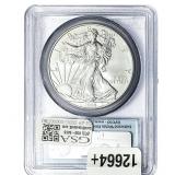 2008-W Rev 07 Silver Eagle PCGS MS70