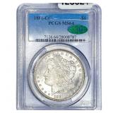 1881-CC CAC Morgan Silver Dollar PCGS MS64