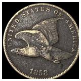 1858 Flying Eagle Cent NICELY CIRCULATED