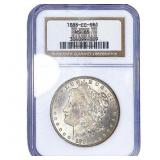 1883-CC Morgan Silver Dollar NGC MS65