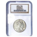 1938 Walking Liberty Half Dollar NGC PF64