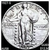 1927-S Standing Liberty Quarter CHOICE AU