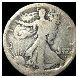 1916-D Silver Walking Liberty Half Dollar  NICELY