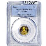 1995-W Gold $5 American Eagle 1/10oz PCGS PR69 DCA