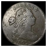 1802 Draped Bust Large Cent LIGHTLY  CIRCULATED