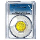 1904 $5 Gold Half Eagle PCGS MS64