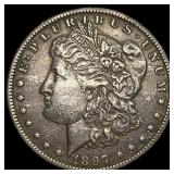 1897-O Silver Morgan Dollar NEARLY  UNCIRCULATED
