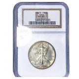 1941 Walking Liberty Half Dollar NGC PF65