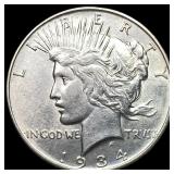 1934-D Silver Peace Dollar CLOSELY  UNCIRCULATED
