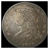 1835 Capped Bust Half Dollar ABOUT  UNCIRCULATED
