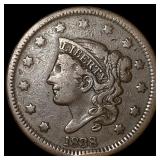 1838 Coronet Head Large Cent LIGHTLY  CIRCULATED