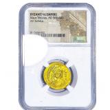 Byzantine Empire Maur.Tiberius,AD 582-602 NGC