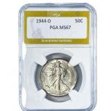 1944-D Walking Liberty Half Dollar PGA MS67