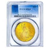 1924 $20 Gold Double Eagle PCGS MS64
