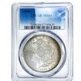 1890 Morgan Silver Dollar PCGS MS64