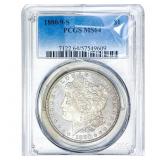 1880/9-S Morgan Silver Dollar PCGS MS64
