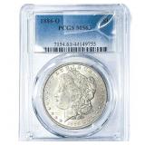 1884-O Morgan Silver Dollar PCGS MS63