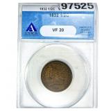 1832 Classic Head Half Cent ANACS VF20