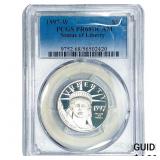 1997-W $50 Statue of Liberty Platinum 1/2oz PCGS P