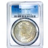 1884 Morgan Silver Dollar PCGS MS64