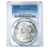 1901-O Morgan Silver Dollar PCGS MS64