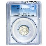 1944-S Mercury Silver Dime PCGS MS65 FB