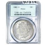 1902-O Morgan Silver Dollar PCGS MS64