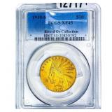 1910-S $10 Gold Eagle PCGS XF45