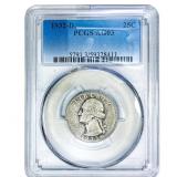 1932-D Washington Silver Quarter PCGS AG03