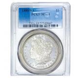 1880/9-S Morgan Silver Dollar PCGS MS64