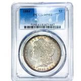1884 Morgan Silver Dollar PCGS MS61