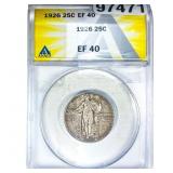 1926 Standing Liberty Quarter ANACS EF40