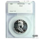 1950 Franklin Half Dollar SEGS PR67