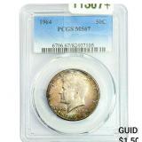 1964 Kennedy Half Dollar PCGS MS67