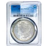 1897 Morgan Silver Dollar PCGS MS64