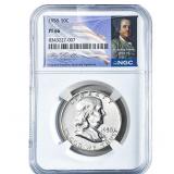 1958 Franklin Half Dollar NGC PF66