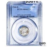 1944-D Mercury Silver Dime PCGS MS66 FB
